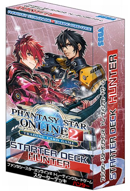 【PSO2 TCG】スターターデッキ「ハンター」が発売決定！一緒に買いたいスリーブは？