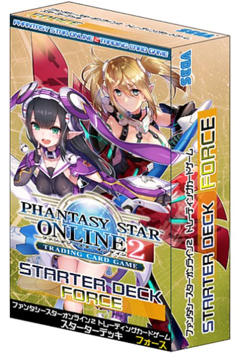 【PSO2 TCG】スターターデッキ「フォース」が発売決定！一緒に買いたいスリーブは？